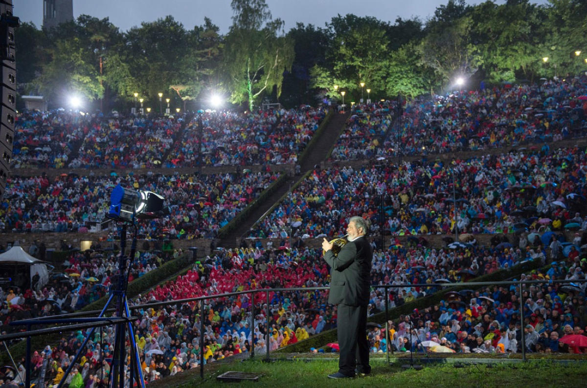 Berliner Philharmoniker, Waldbühne, Siegfriedsruf                                            Photo: Monika Ritterhaus